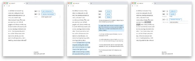 Figure 1 for Wordcraft: a Human-AI Collaborative Editor for Story Writing