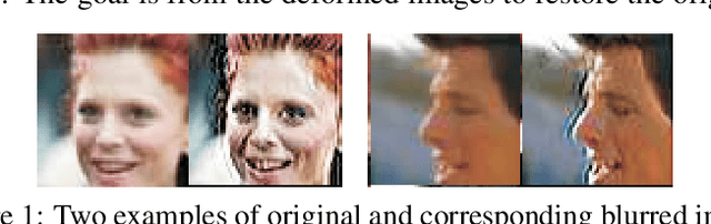 Figure 1 for Image Restoration from Parametric Transformations using Generative Models
