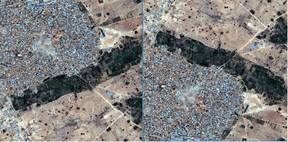 Figure 1 for U-net super-neural segmentation and similarity calculation to realize vegetation change assessment in satellite imagery