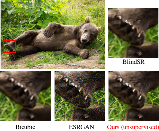 Figure 1 for Unsupervised Real Image Super-Resolution via Generative Variational AutoEncoder