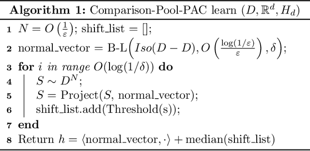 Figure 2 for The Power of Comparisons for Actively Learning Linear Classifiers