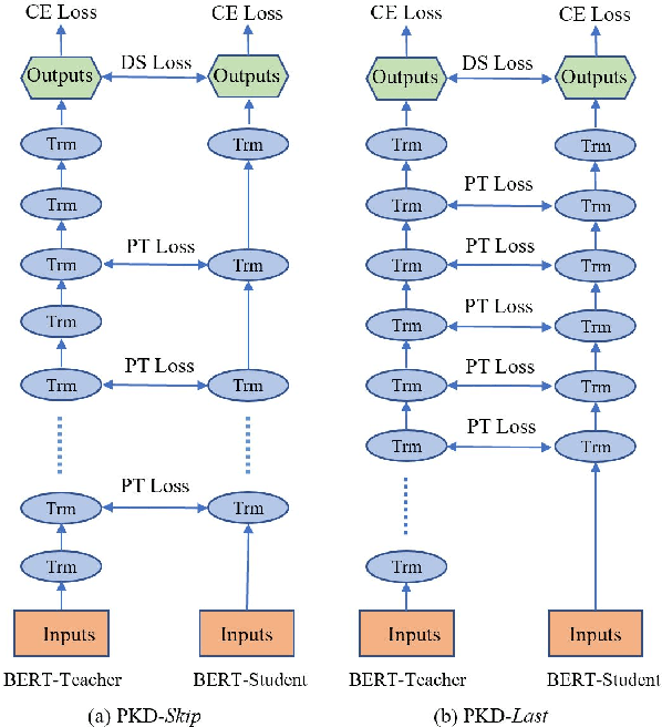 Figure 1 for Patient Knowledge Distillation for BERT Model Compression