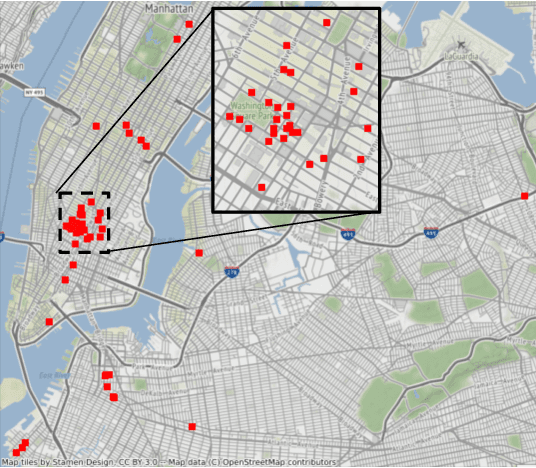 Figure 3 for SONYC-UST-V2: An Urban Sound Tagging Dataset with Spatiotemporal Context