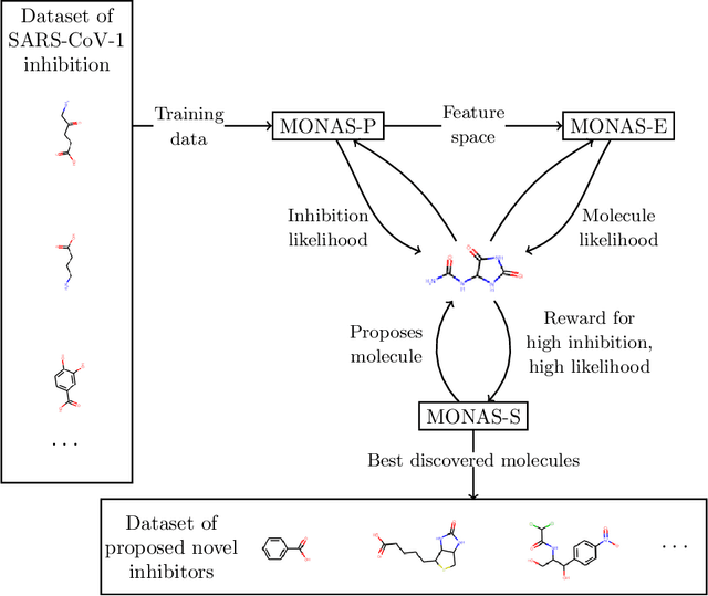 Figure 1 for Automatic design of novel potential 3CL$^{\text{pro}}$ and PL$^{\text{pro}}$ inhibitors