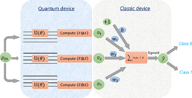 Figure 1 for VSQL: Variational Shadow Quantum Learning for Classification