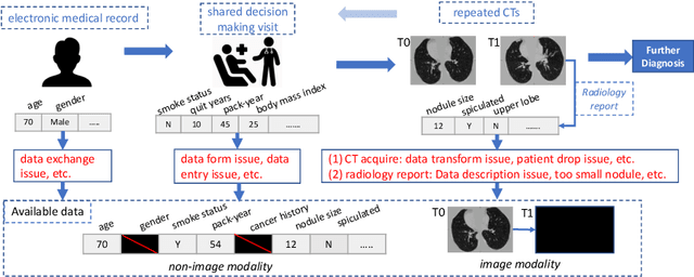 Figure 1 for Lung Cancer Risk Estimation with Incomplete Data: A Joint Missing Imputation Perspective