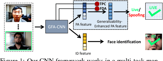 Figure 1 for Learning Generalizable and Identity-Discriminative Representations for Face Anti-Spoofing