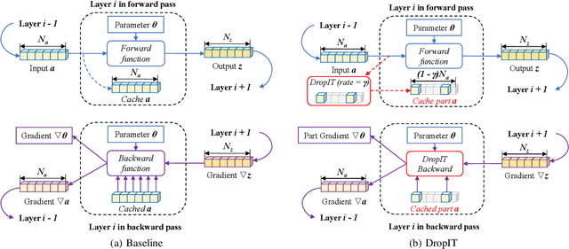 Figure 1 for DropIT: Dropping Intermediate Tensors for Memory-Efficient DNN Training