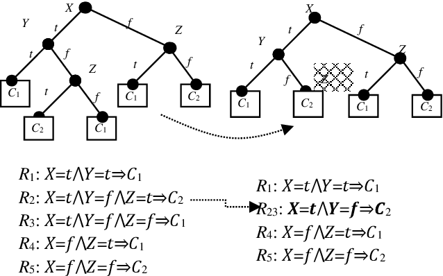 Figure 1 for Data set operations to hide decision tree rules
