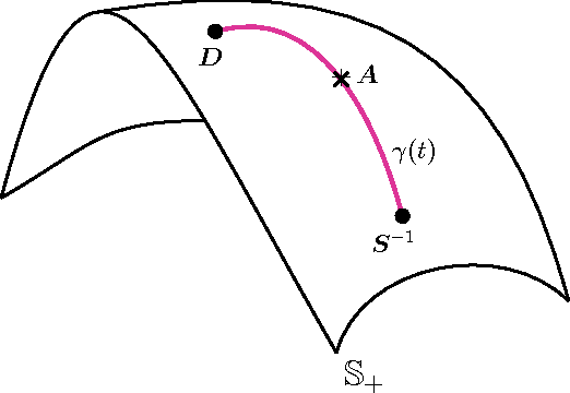 Figure 1 for Geometric Mean Metric Learning