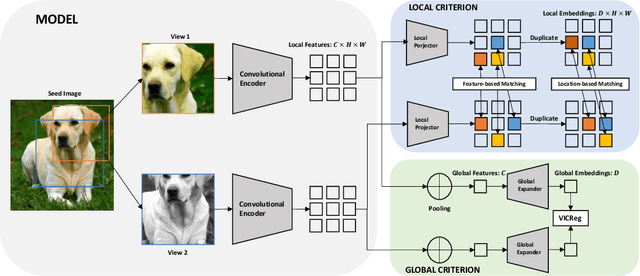 Figure 1 for VICRegL: Self-Supervised Learning of Local Visual Features