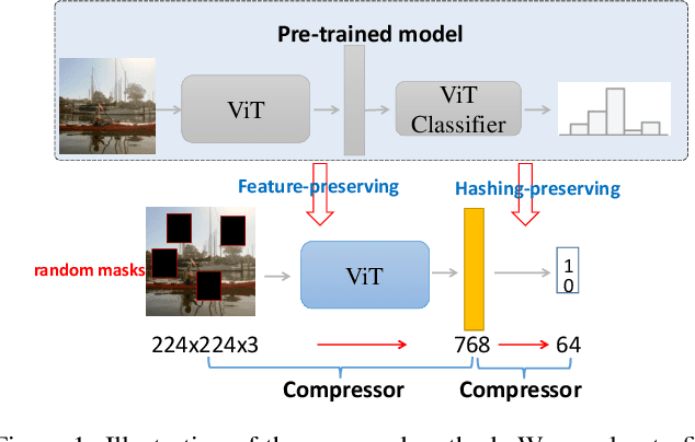 Figure 1 for ViT2Hash: Unsupervised Information-Preserving Hashing