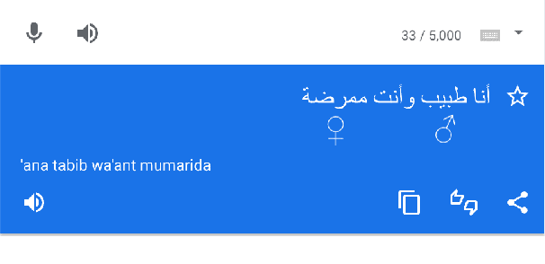 Figure 1 for The User-Aware Arabic Gender Rewriter