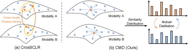 Figure 1 for CMD: Self-supervised 3D Action Representation Learning with Cross-modal Mutual Distillation