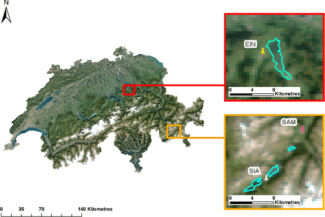 Figure 1 for Recent Ice Trends in Swiss Mountain Lakes: 20-year Analysis of MODIS Imagery