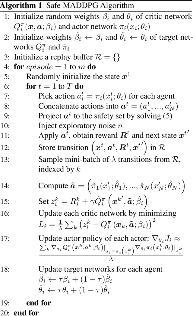 Figure 4 for Safe Deep Reinforcement Learning for Multi-Agent Systems with Continuous Action Spaces