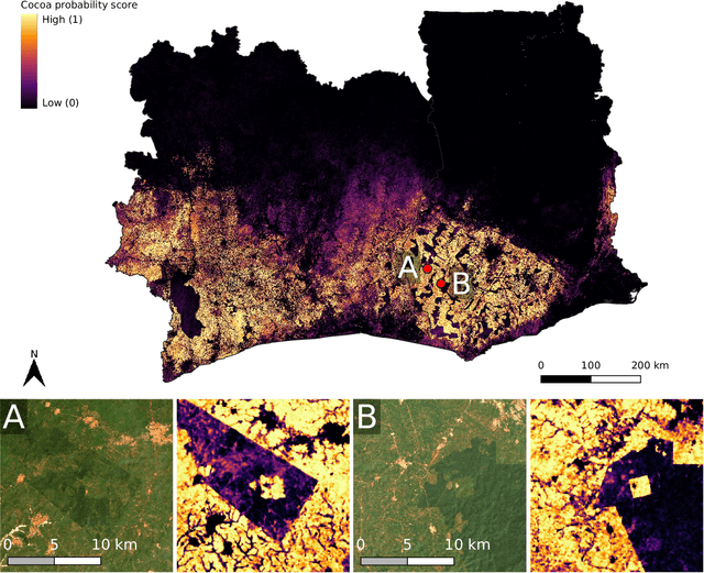 Figure 1 for Satellite-based high-resolution maps of cocoa planted area for Côte d'Ivoire and Ghana