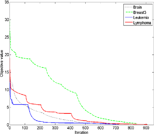 Figure 1 for Robust Multi-class Feature Selection via $l_{2,0}$-Norm Regularization Minimization