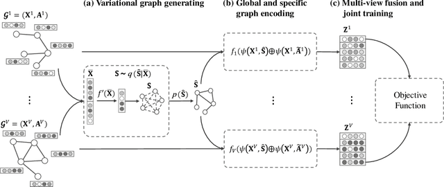 Figure 1 for Variational Graph Generator for Multi-View Graph Clustering