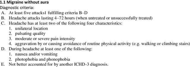 Figure 1 for A logic-based decision support system for the diagnosis of headache disorders according to the ICHD-3 international classification
