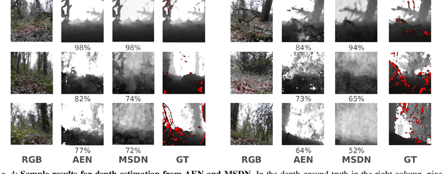 Figure 4 for Depth estimation on embedded computers for robot swarms in forest
