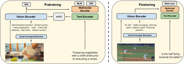 Figure 1 for Efficient Vision-Language Pretraining with Visual Concepts and Hierarchical Alignment