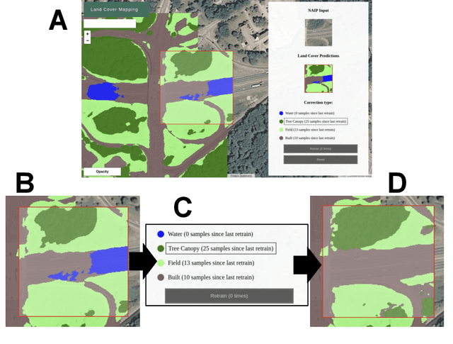 Figure 3 for Human-Machine Collaboration for Fast Land Cover Mapping