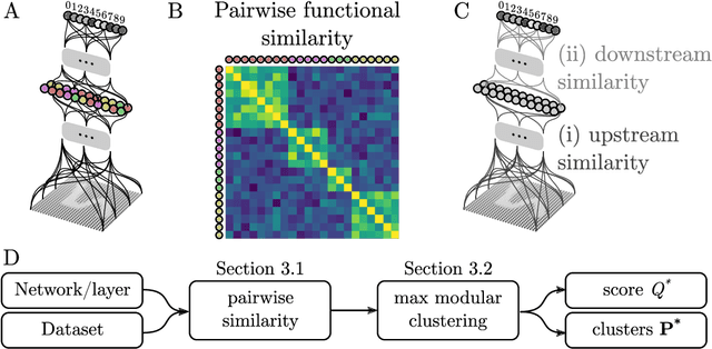 Figure 1 for Clustering units in neural networks: upstream vs downstream information
