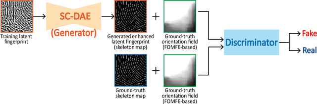 Figure 1 for FingerGAN: A Constrained Fingerprint Generation Scheme for Latent Fingerprint Enhancement