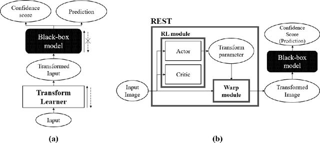 Figure 1 for REST: Performance Improvement of a Black Box Model via RL-based Spatial Transformation