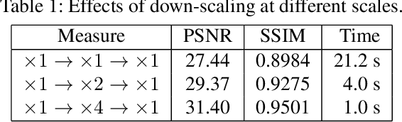 Figure 2 for Down-Scaling with Learned Kernels in Multi-Scale Deep Neural Networks for Non-Uniform Single Image Deblurring
