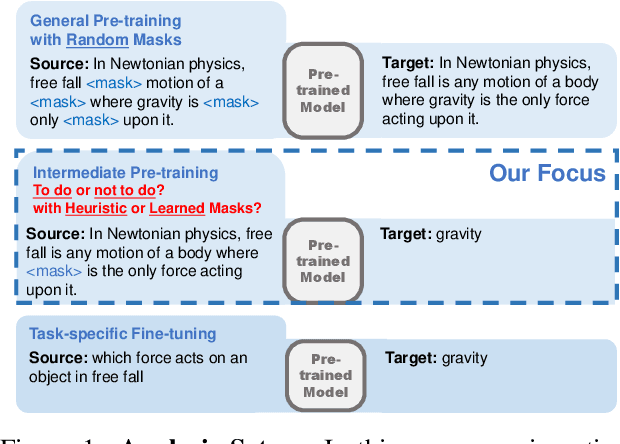 Figure 1 for On the Influence of Masking Policies in Intermediate Pre-training