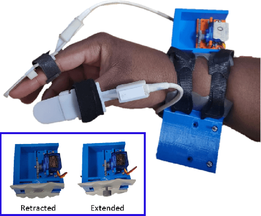 Figure 1 for Haptic Feedback Relocation from the Fingertips to the Wrist for Two-Finger Manipulation in Virtual Reality