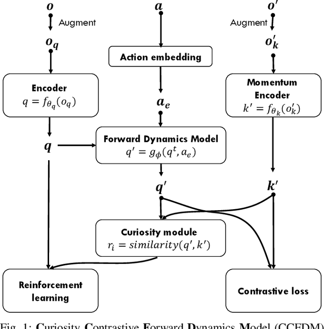 Figure 1 for Sample-efficient Reinforcement Learning Representation Learning with Curiosity Contrastive Forward Dynamics Model