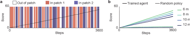 Figure 2 for Adaptive patch foraging in deep reinforcement learning agents