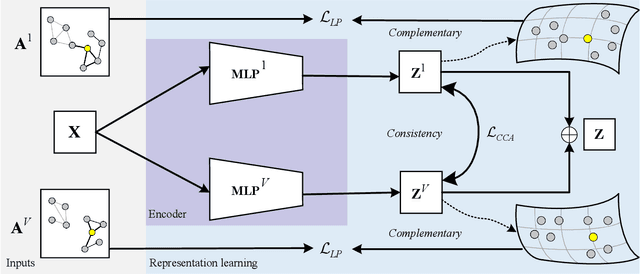 Figure 1 for Unsupervised Multiplex Graph Learning with Complementary and Consistent Information