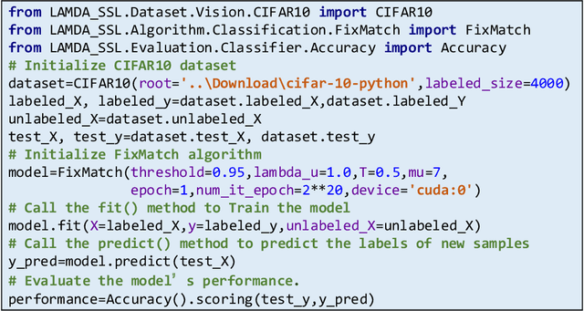 Figure 4 for LAMDA-SSL: Semi-Supervised Learning in Python