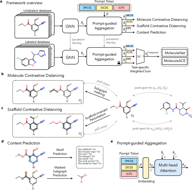 Figure 1 for From molecules to scaffolds to functional groups: building context-dependent molecular representation via multi-channel learning