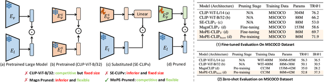 Figure 1 for MoPE-CLIP: Structured Pruning for Efficient Vision-Language Models with Module-wise Pruning Error Metric