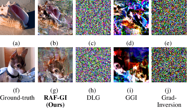 Figure 4 for RAF-GI: Towards Robust, Accurate and Fast-Convergent Gradient Inversion Attack in Federated Learning