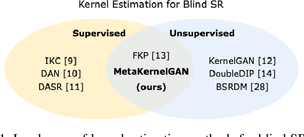 Figure 1 for Meta-Learned Kernel For Blind Super-Resolution Kernel Estimation