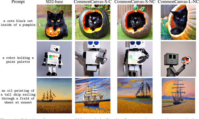 Figure 1 for CommonCanvas: An Open Diffusion Model Trained with Creative-Commons Images