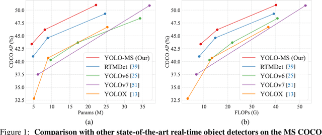 Figure 1 for YOLO-MS: Rethinking Multi-Scale Representation Learning for Real-time Object Detection