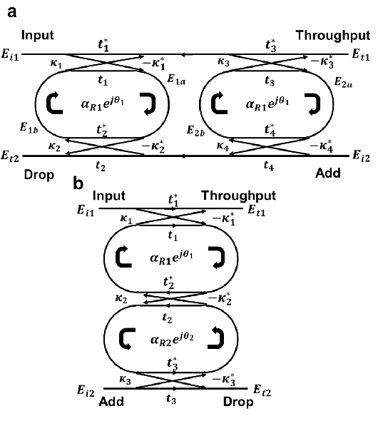 Figure 1 for Probing Ring Resonator Sensor Based on Vernier Effect