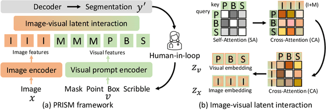 Figure 1 for PRISM: A Promptable and Robust Interactive Segmentation Model with Visual Prompts