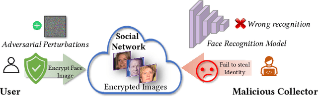 Figure 1 for Face Encryption via Frequency-Restricted Identity-Agnostic Attacks