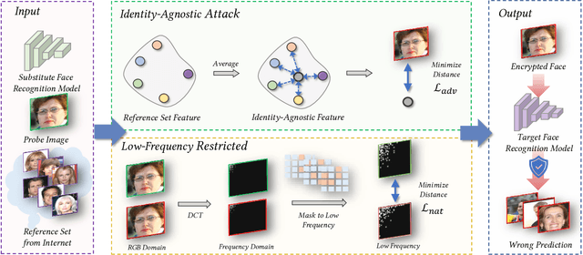Figure 3 for Face Encryption via Frequency-Restricted Identity-Agnostic Attacks