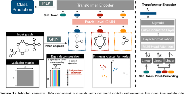 Figure 1 for PatchGT: Transformer over Non-trainable Clusters for Learning Graph Representations