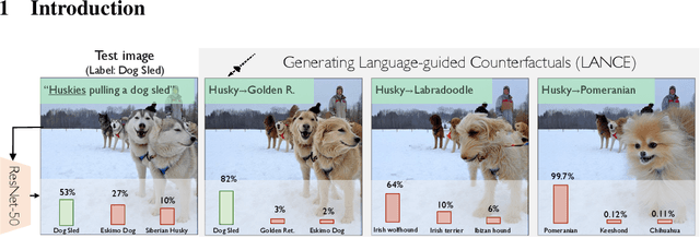 Figure 1 for LANCE: Stress-testing Visual Models by Generating Language-guided Counterfactual Images