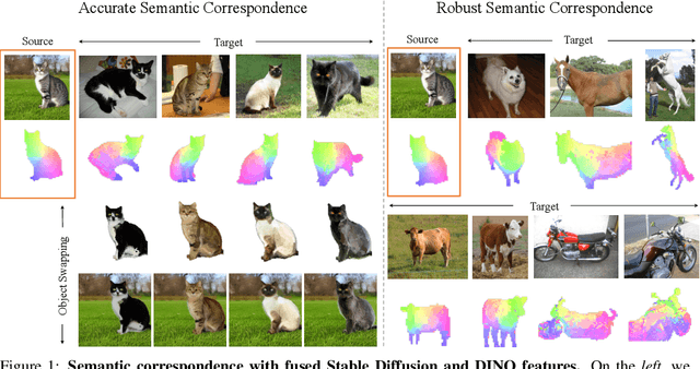 Figure 1 for A Tale of Two Features: Stable Diffusion Complements DINO for Zero-Shot Semantic Correspondence